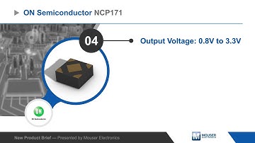 ON Semiconductor NCP171 LDO Regulator — New Product Brief | Mouser Electronics