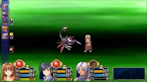 The Legend Of Heroes: Trails in the Sky (PSP) - Scherazard S-Craft