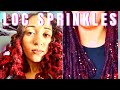 LOC SPRINKLES || DIY TUTORIAL || A FULL DAY OF STYLING MY LOCS PART 2