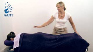 1.  Draping Procedure For The Back - AAMT Draping Procedure