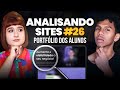 Analisando o Site Portfólio dos Alunos - Evite Esses Erros! | Analisando Sites #26