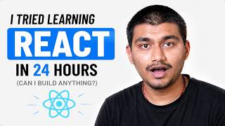 I Tried Learning React in 24 Hours… It Was a Disaster