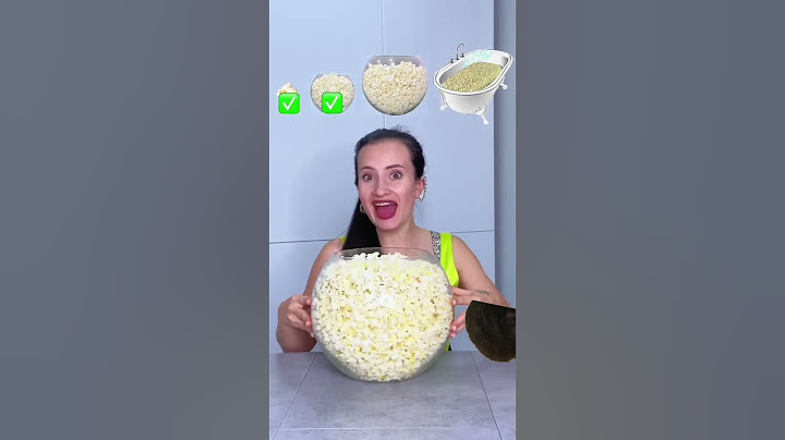 From Small To Really Giant Pop Corn #challenge #katebrush #shorts #funny
