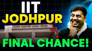 IIT Jodhpur - B.S/B.Sc in Applied AI & Data Science | IIT Jodhpur Without JEE | Harsh Sir