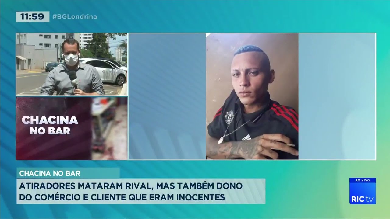 Execução de jovem no meio de avenida de Ibiporã pode estar ligada à chacina no bar