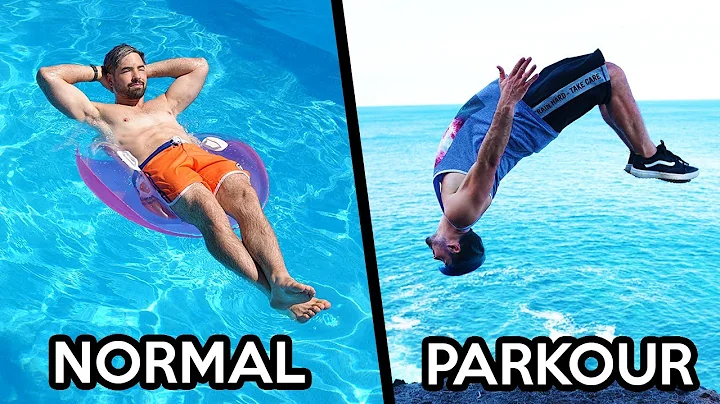 Parkour VS Normal People In Real Life (Summer Edit...