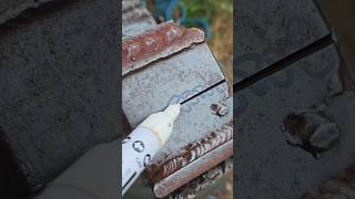 This welding technique is difficult for beginners to imitate. #welding #iron #viral #reels