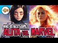 ALITA vs. CAPTAIN MARVEL: Mainstream Media Choosing Best Girl?