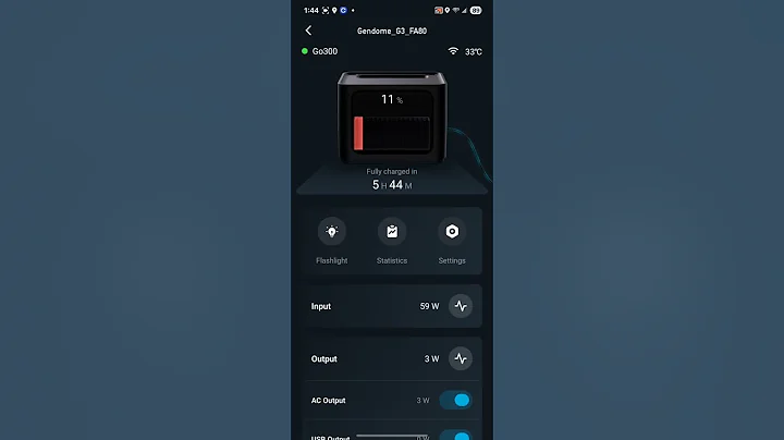 Gendome Go 300 power center app tour