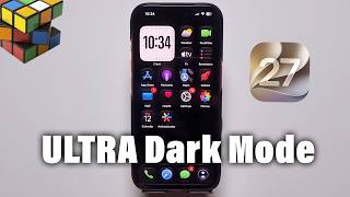 iOS 27 : How to Enable ULTRA Dark Mode on iPhone