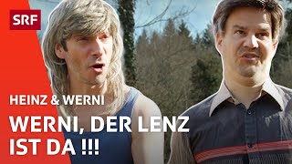 Werni, der Lenz ist da! | Comedy | Heinz & Werni | SRF Resimi