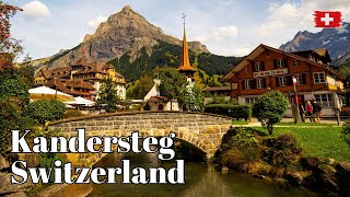 🇨🇭 Kandersteg, Switzerland - Walking Tour around the most beautiful Swiss Villages