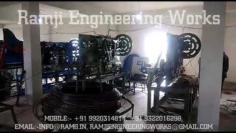 BIG U TYPE SERVO MOTOR CONTROL  BUCKET HANDLE MAKING MACHINE