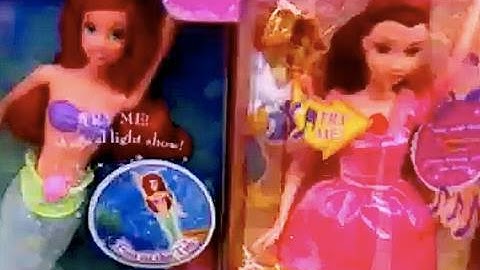 Disney Princess Ariel and Belle Odd "Try Me" Buttons! Review by Mike Mozart, Win or Fail Toys?