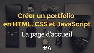 Creating a portfolio using HTML, CSS, and JavaScript - Part 4