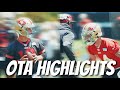 49ers ota highlights brock purdy deebo samuel ricky pearsall leonard floyd  more 