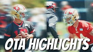 49ers OTA Highlights: Brock Purdy, Deebo Samuel, Ricky Pearsall, Leonard Floyd & more 👀