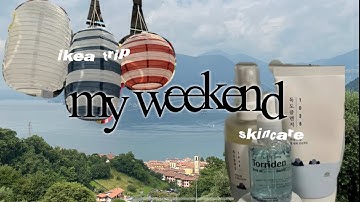 weekend vlog☆〜 ikea shopping, walks, introvert diaries