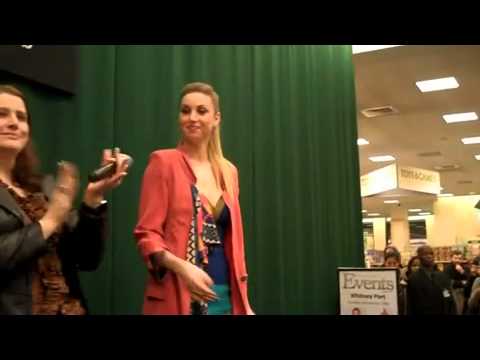 Whitney Port's Book signing