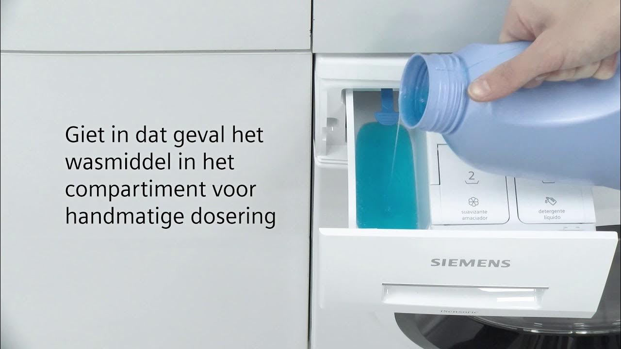 Genre Hertog ik zal sterk zijn Hoe het intelligent doseersysteem i-DOS van een wasmachine gebruiken – Type  M - YouTube