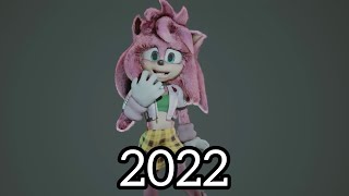 Evolution of Amy Rose