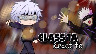 Class 1A reacts to Gojo Satoru as their new teacher // MHA // Gacha Club