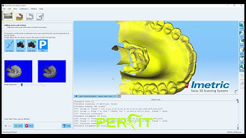 How to scan an existing denture with the Imetric Scanner