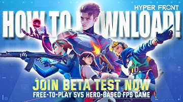 Hyper Front Beta! How To Download And Play!