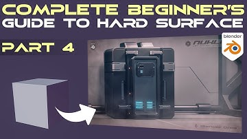 Blender Tutorial for Beginners - Hard Surface Model Texturing and Rendering - Part 4