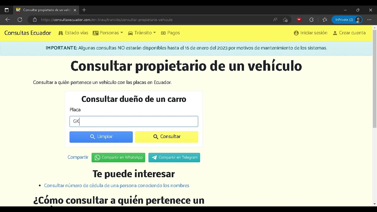 como consultar al propietario de un Vehículo en Ecuador - averiguar dueño de vehiculo en ecuador