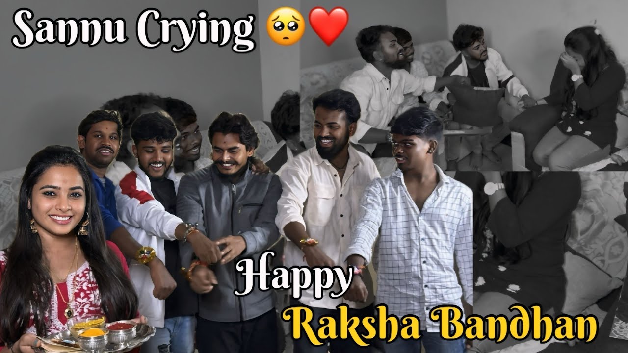 Sannu Crying ಯಾಕೆ …? ಗೊತ್ತಾ🥺 @sannumunnu  #rakshabandhan #happyrakshabandhan #dailyvlog #annathangi 