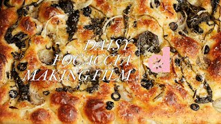 Daisy #포카치아 #focaccia making film 작업영상