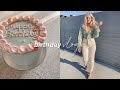 VLOG: my 25th birthday, work, new jewelry + plants