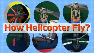 How Helicopter Fly| Basic physics explained| Engineering