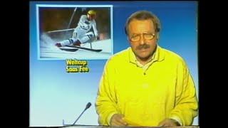 ARD: Ski-Weltcup 87/88 - Riesenslalom in Saas Fee – Fragment (19.01.1988)