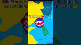 Real friends of Mexico 🇲🇽 😱 |#mexico #countryballs #shorts