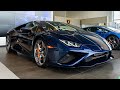 CHECK OUT this GORGEOUS 2021 Lamborghini Huracán EVO RWD Coupe in Blu Astraeus!