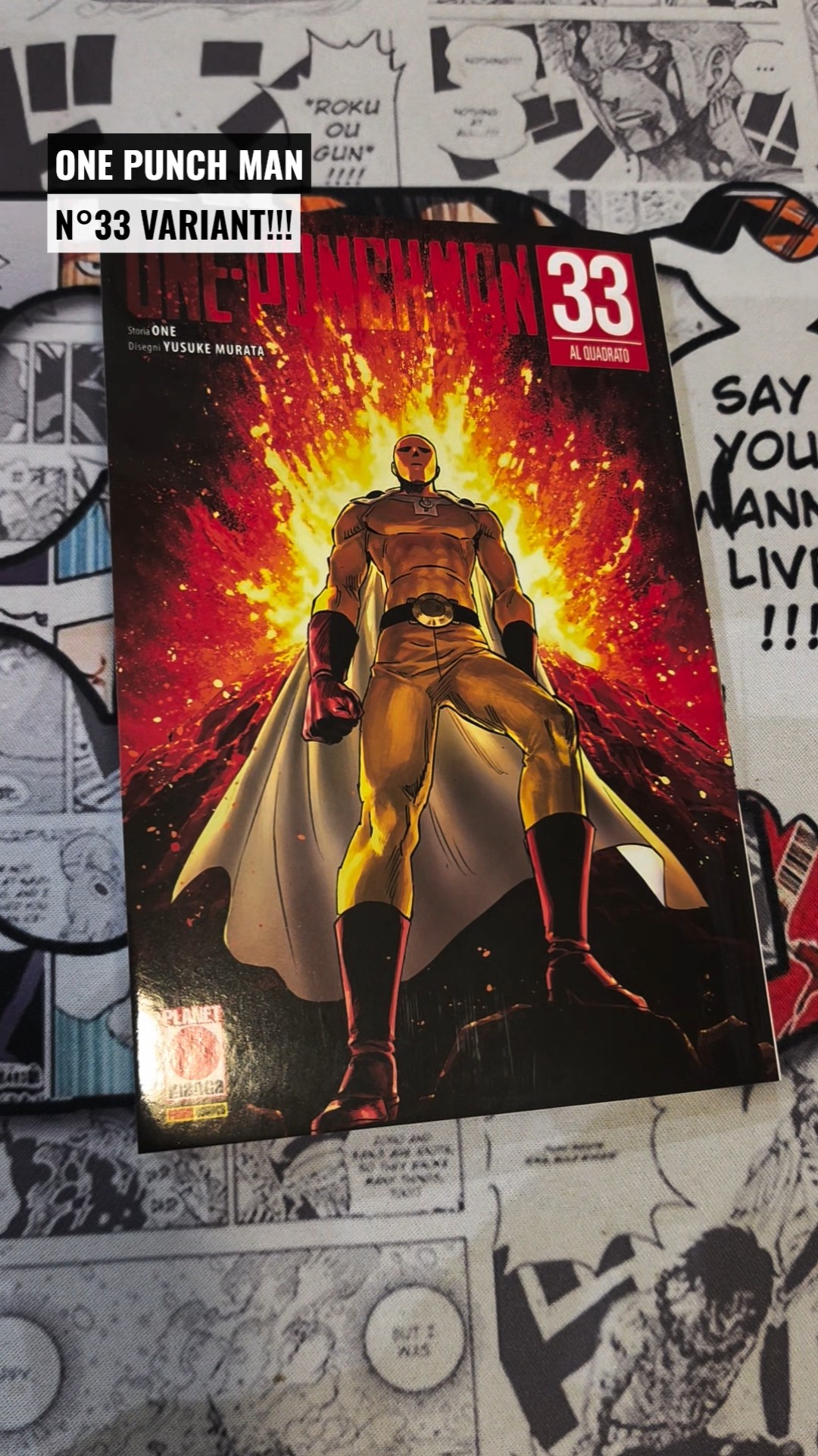 Unboxing One Punch Man n°33 Variant!!!! #onepunchman #saitama