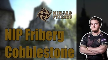 NIP Friberg playing CS:GO Faceit on Cobblestone (twitch stream)