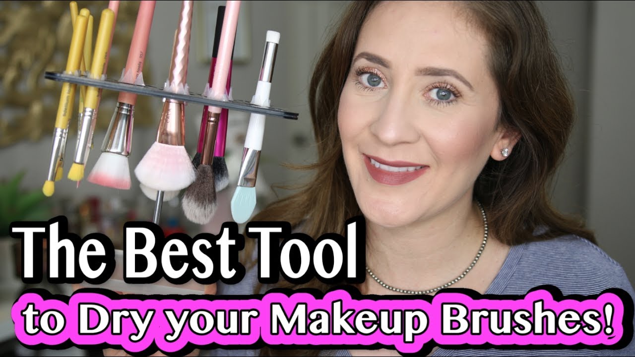 The Best Tool to Dry your Makeup Brushes!!! YouTube