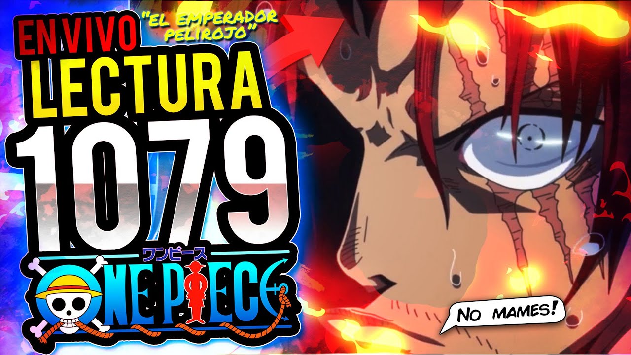 ONE PIECE 1079 - COMPLETO E NARRADO EM PT BR - O PODER AVASSALADOR DE  SHANKS. 