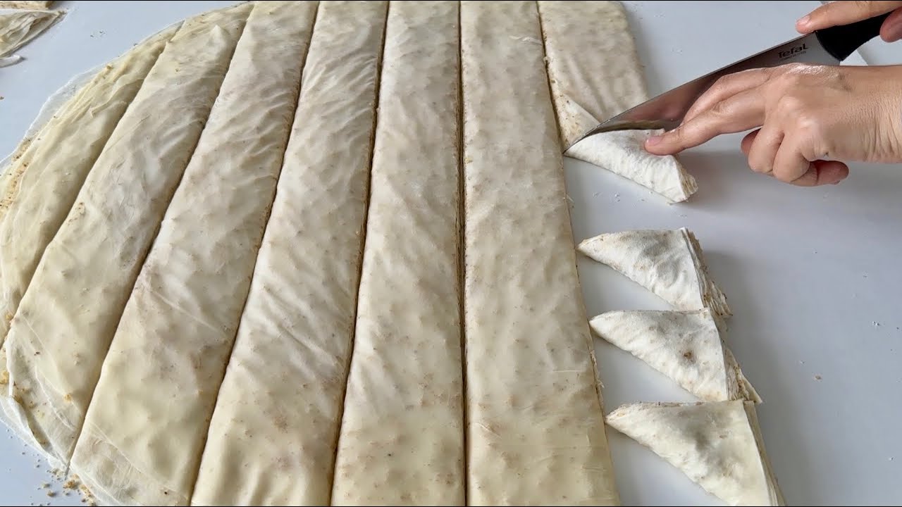 Моя 75-летняя бабушка научила меня! Очень старая забытая турецкая пахлава. Невероятно вкусно