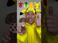 sushininja funny video24/2/12#chocolate#pikachu#eyeballgummy