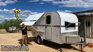 The DIY Travel Trailer Project FINALLY gets an Awning - Part 23 image