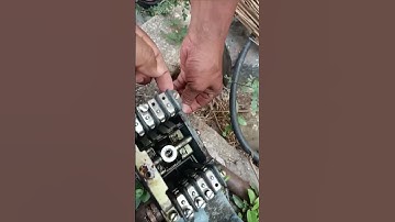 #indianrailways .Point machine finger contact adjustment. #duty