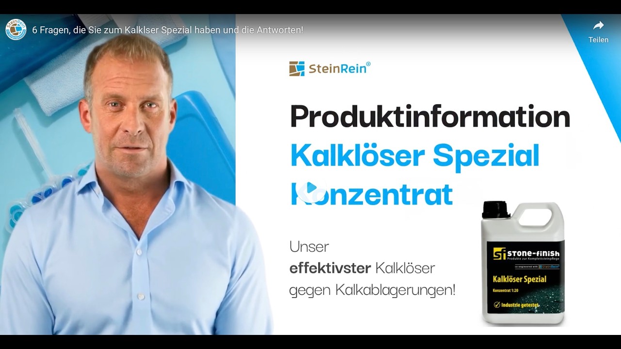 Vorschaubild des Videos: 6 Fragen, die Sie zum Kalklöser Spezial haben  und die Antworten!