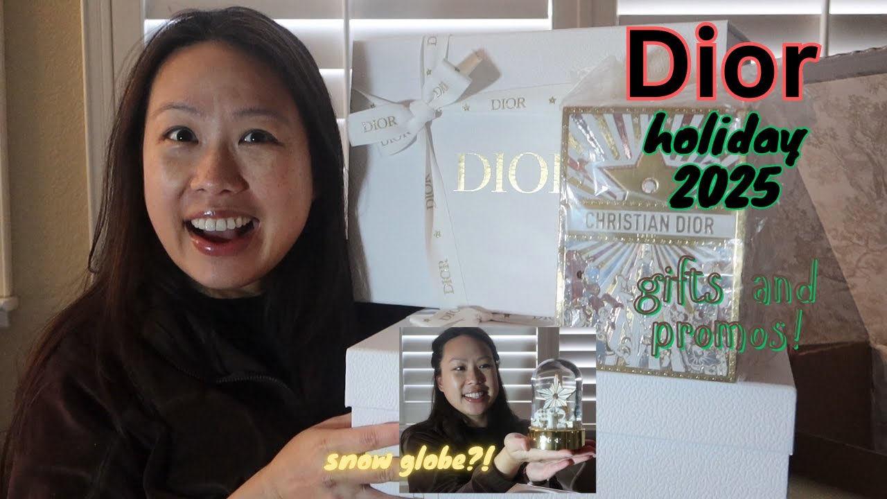 Dior Holiday 2025 Snow globe gift and promo codes - YouTube