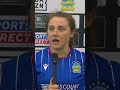 Passionate Response! | Mia Fitzsimmons post match vs Glentoran Women