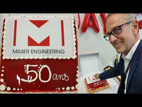 Clbration des 50 ans Maser Engineering