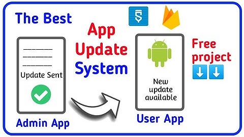 How to Update App in sketchware | App Update system for Android apps in sketchware